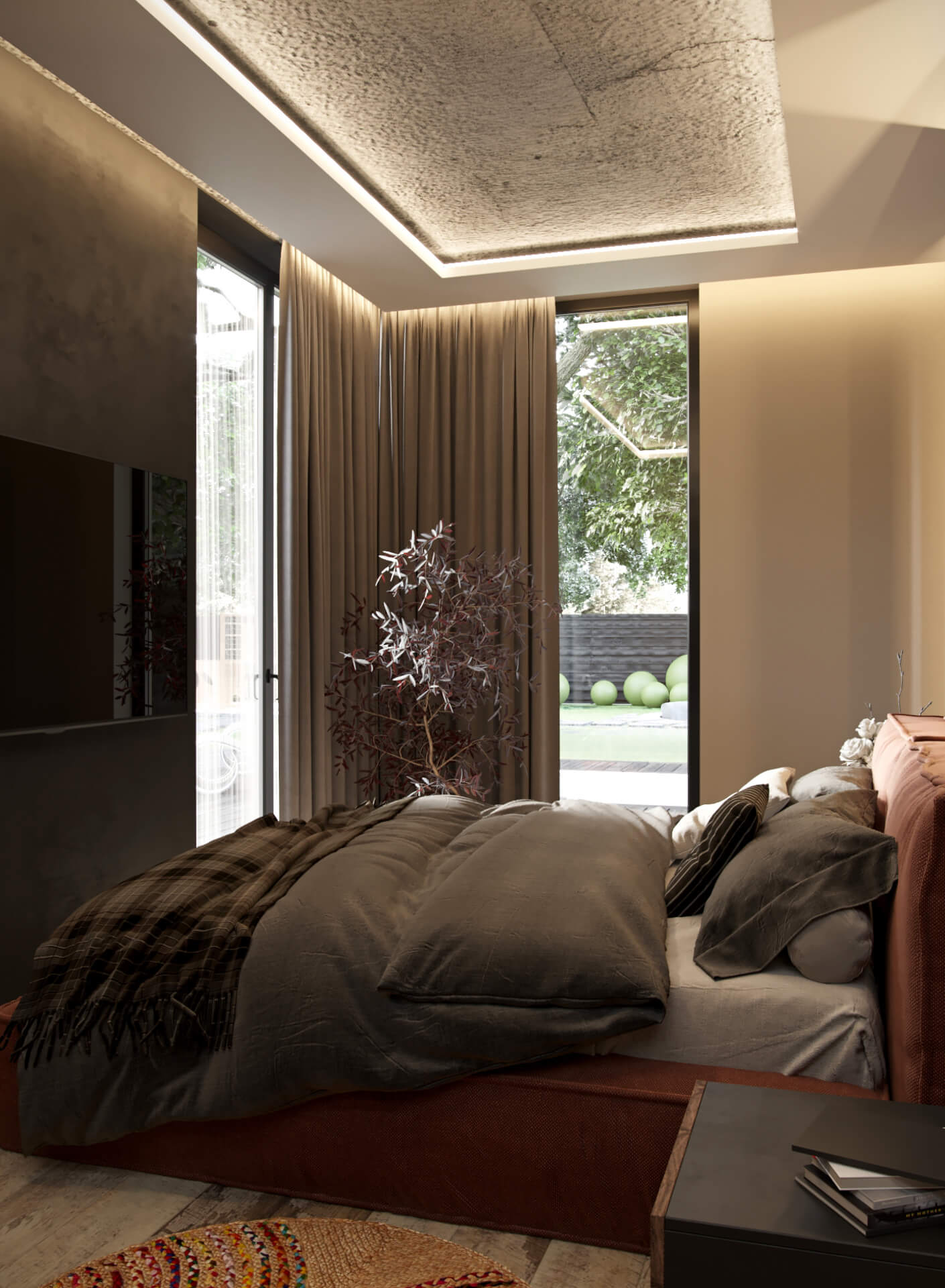 Apartment in light shades